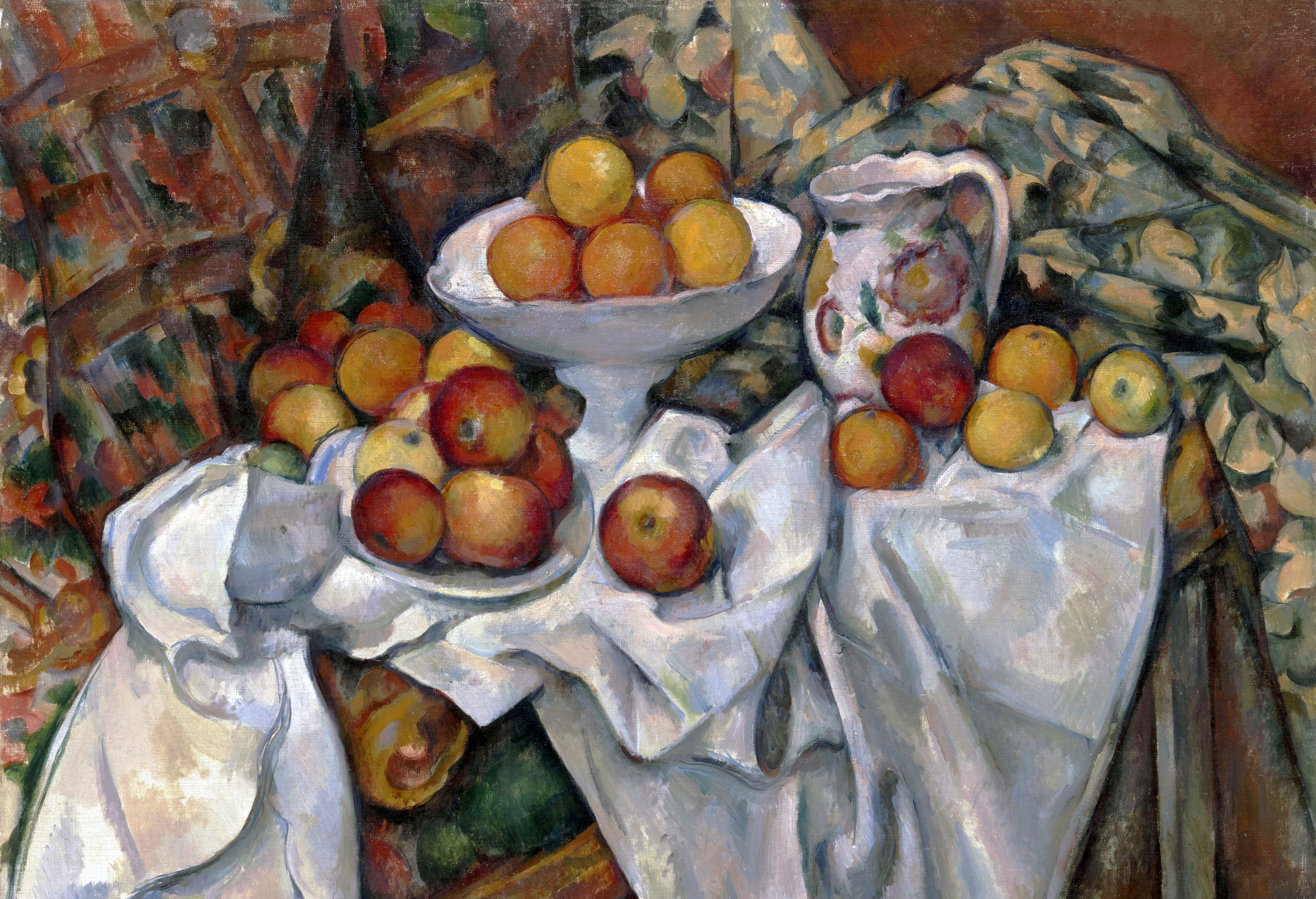 森耕治の西洋美術史論 セザンヌの「リンゴとオレンジのある静物画 